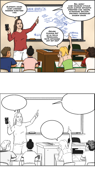 komikiaren aukerak